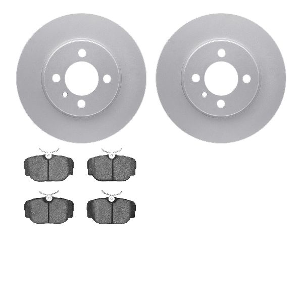 1986-1988 BMW 325 Disc Brake Kit - Front (Dynamic Friction)