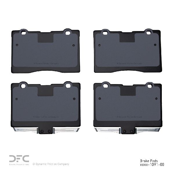 2005-2012 Acura RL Disc Brake Pad Set - Front (Dynamic Friction)