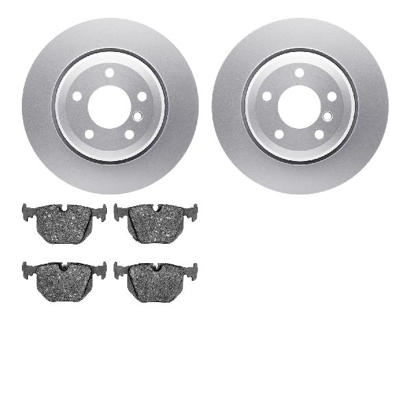 2001-2005 BMW 330xi Disc Brake Kit - Rear (Dynamic Friction)