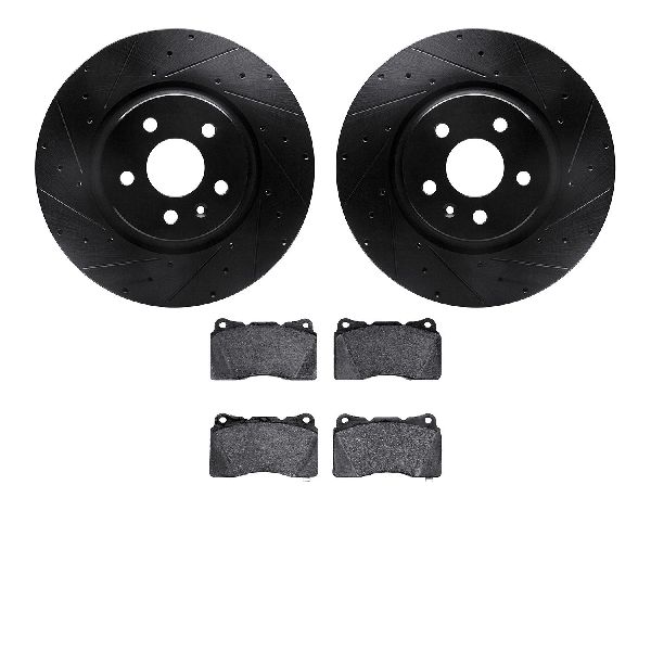 2016-2021 Tesla X Disc Brake Kit - Front (Dynamic Friction)