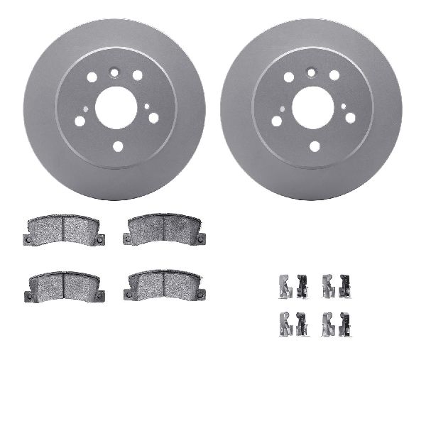 1992-1996 Toyota Camry Disc Brake Kit - Rear (Dynamic Friction)