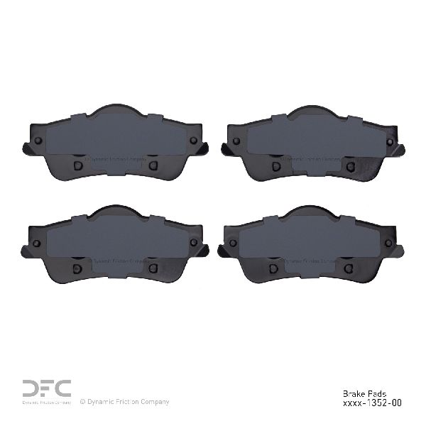 2011-2017 Chevrolet Caprice Disc Brake Pad Set - Rear (Dynamic Friction)