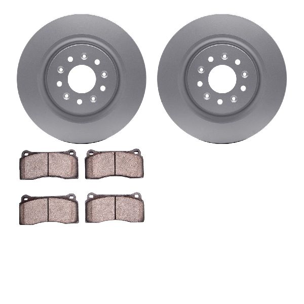 2002-2003 Jaguar XJR Disc Brake Kit - Front (Dynamic Friction)