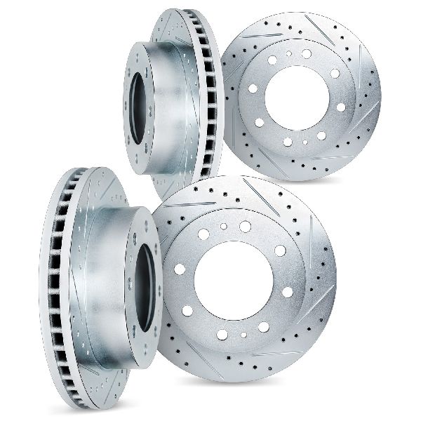 2001-2006 GMC Sierra 1500 HD Disc Brake Rotor Set - Front and Rear (Dynamic Friction)