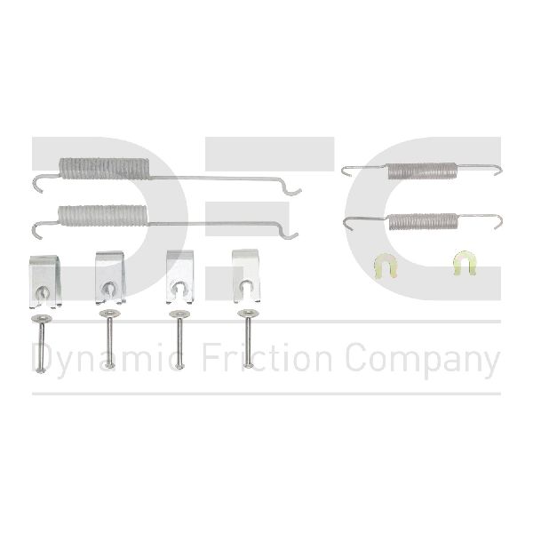 1999-2001 Honda Odyssey Drum Brake Hardware Kit - Rear (Dynamic Friction)