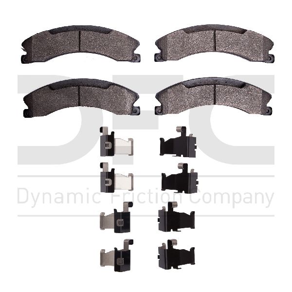 2009-2020 Chevrolet Express 3500 Disc Brake Pad Set - Rear (Dynamic Friction)