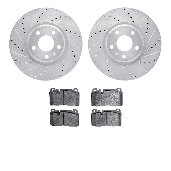 2013-2017 Audi Q5 Disc Brake Kit - Front (Dynamic Friction)