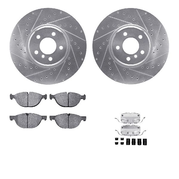 2008-2019 BMW X6 Disc Brake Kit - Front (Dynamic Friction)