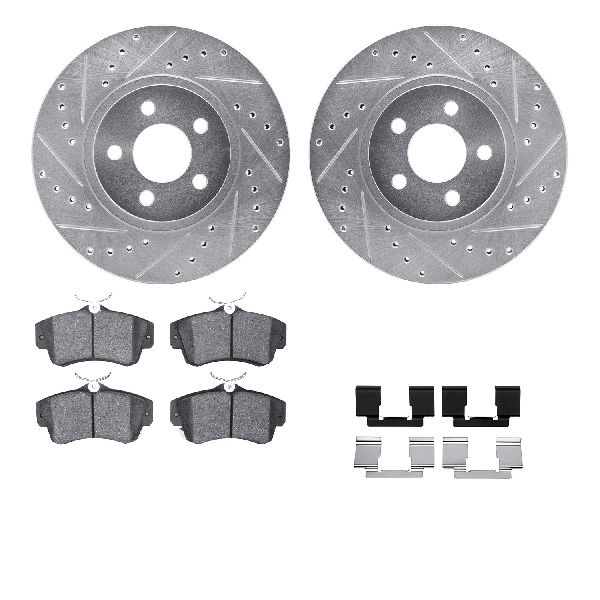 2001-2010 Chrysler PT Cruiser Disc Brake Kit - Front (Dynamic Friction)