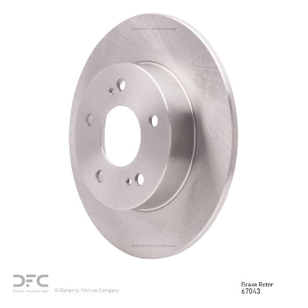 2002-2004 INFINITI I35 Disc Brake Rotor - Rear (Dynamic Friction)