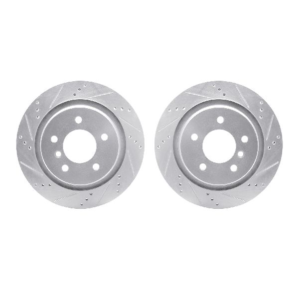 1998-2002 BMW Z3 Disc Brake Rotor Set - Rear (Dynamic Friction)
