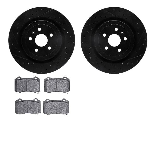 2009-2019 Cadillac CTS Disc Brake Kit - Rear (Dynamic Friction)