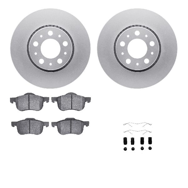 1999-2006 Volvo S80 Disc Brake Kit - Front (Dynamic Friction)