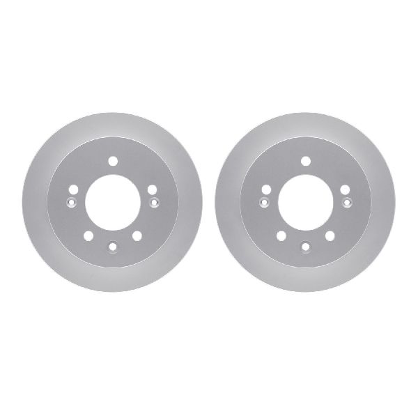 2007-2010 Hyundai Elantra Disc Brake Rotor Set - Rear (Dynamic Friction)