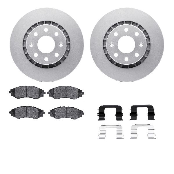 2013-2015 Chevrolet Spark Disc Brake Kit - Front (Dynamic Friction)