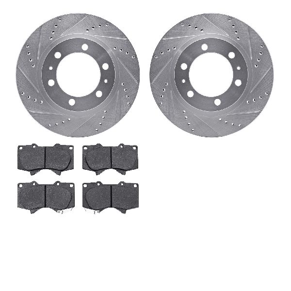 2005-2022 Toyota Tacoma Disc Brake Kit - Front (Dynamic Friction)