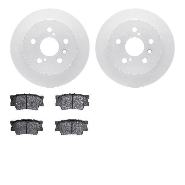 2013-2018 Lexus ES300h Disc Brake Kit - Rear (Dynamic Friction)