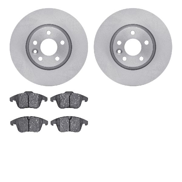 2007-2016 Volvo S80 Disc Brake Kit - Front (Dynamic Friction)