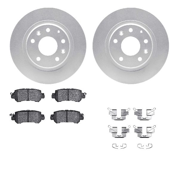 2016-2018 Mazda CX-3 Disc Brake Kit - Rear (Dynamic Friction)