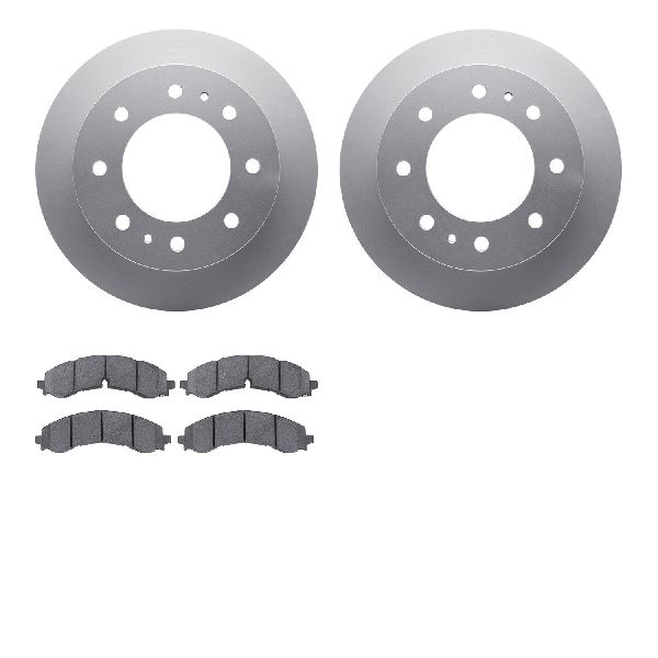 2020-2022 GMC Sierra 2500 HD Disc Brake Kit - Rear (Dynamic Friction)