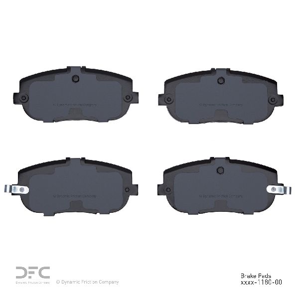 2006-2025 Mazda MX-5 Miata Disc Brake Pad Set - Rear (Dynamic Friction)