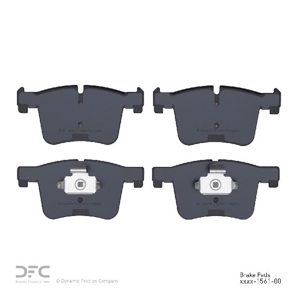 2011-2017 BMW X3 Disc Brake Pad Set - Front (Dynamic Friction)