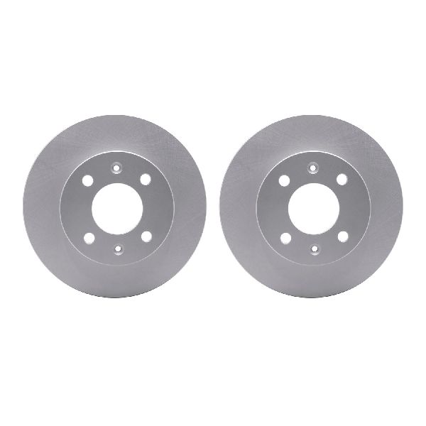 2003-2005 Hyundai Accent Disc Brake Rotor Set - Front (Dynamic Friction)
