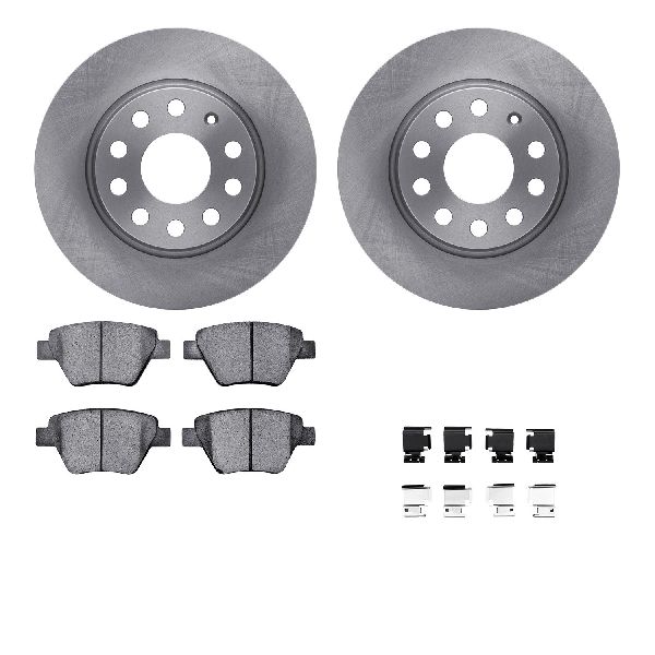 2012-2013 Volkswagen Beetle Disc Brake Kit - Rear (Dynamic Friction)