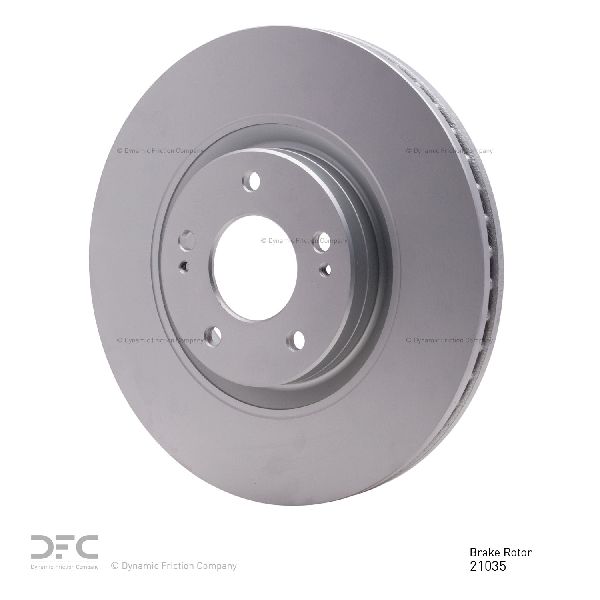 2017-2020 Kia Cadenza Disc Brake Rotor - Front (Dynamic Friction)