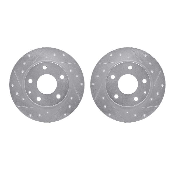2014-2016 Mazda 3 Disc Brake Rotor Set - Rear (Dynamic Friction)