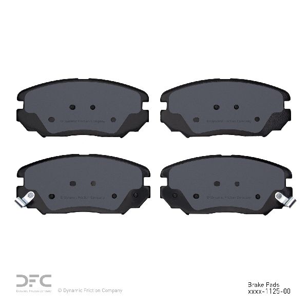 2010-2017 Chevrolet Equinox Disc Brake Pad Set - Front (Dynamic Friction)