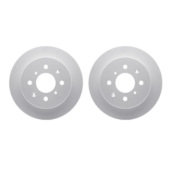 1988-1991 Honda Prelude Disc Brake Rotor Set - Rear (Dynamic Friction)