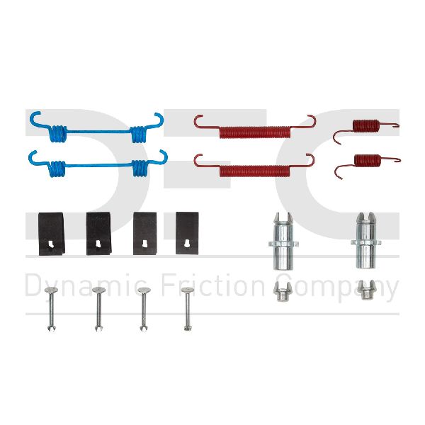2012-2017 Hyundai Azera Parking Brake Hardware Kit - Rear (Dynamic Friction)