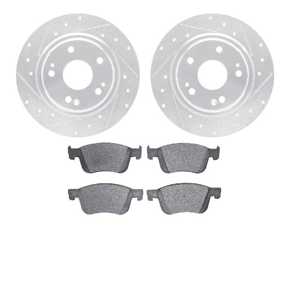 2023 Acura Integra Disc Brake Kit - Front (Dynamic Friction)