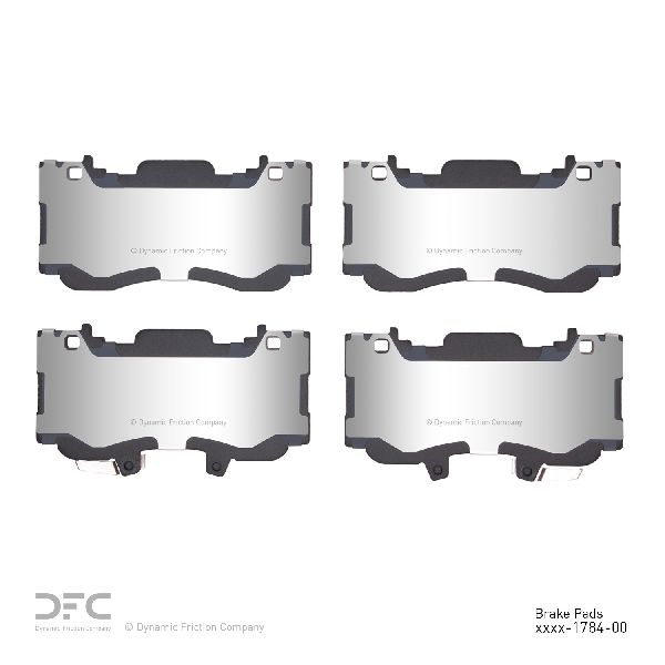 2015-2023 Ford Mustang Disc Brake Pad Set - Front (Dynamic Friction)