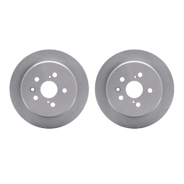 1988-1991 Toyota Camry Disc Brake Rotor Set - Rear (Dynamic Friction)
