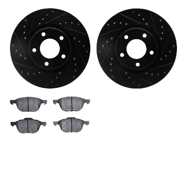 2004-2013 Mazda 3 Disc Brake Kit - Front (Dynamic Friction)