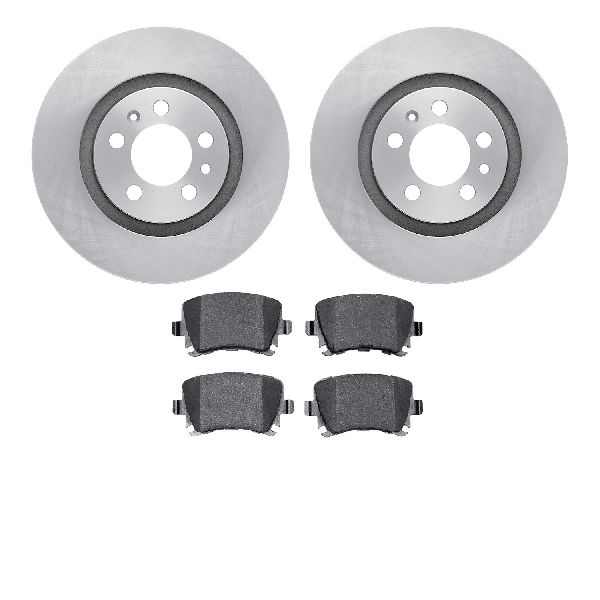 2012-2016 Volkswagen CC Disc Brake Kit - Rear (Dynamic Friction)