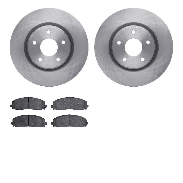 2017-2022 Chrysler Pacifica Disc Brake Kit - Front (Dynamic Friction)