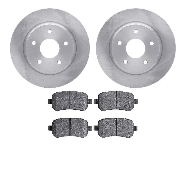 2008-2012 Chrysler Town &amp; Country Disc Brake Kit - Rear (Dynamic Friction)