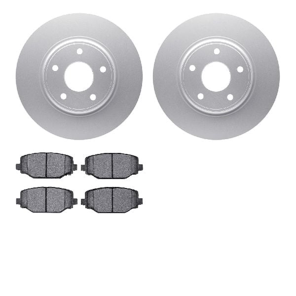 2012-2020 Dodge Grand Caravan Disc Brake Kit - Rear (Dynamic Friction)