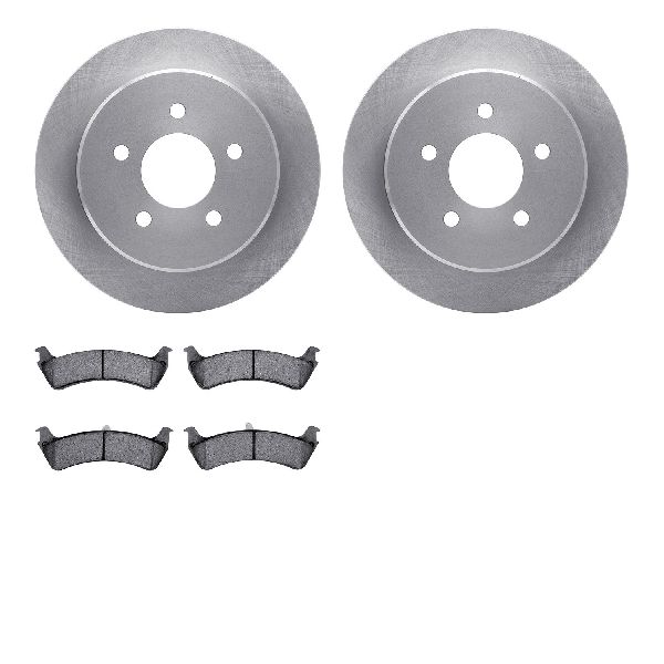 1997-2001 Mercury Mountaineer Disc Brake Kit - Rear (Dynamic Friction)