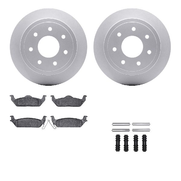 2010-2011 Ford F-150 Disc Brake Kit - Rear (Dynamic Friction)
