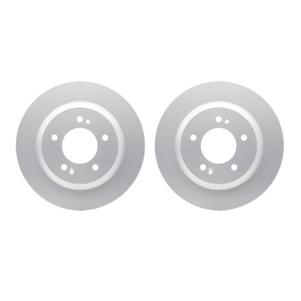 2020-2023 Kia Forte5 Disc Brake Rotor Set - Rear (Dynamic Friction)