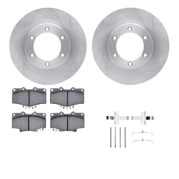 1993-1998 Toyota T100 Disc Brake Kit - Front (Dynamic Friction)