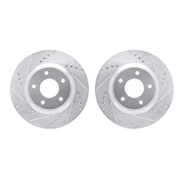 2014-2015 Nissan Rogue Select Disc Brake Rotor Set - Front (Dynamic Friction)