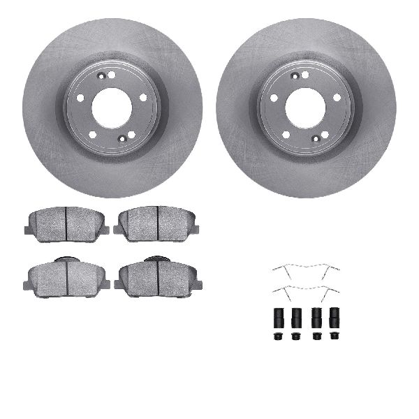 2010-2016 Hyundai Genesis Coupe Disc Brake Kit - Front (Dynamic Friction)