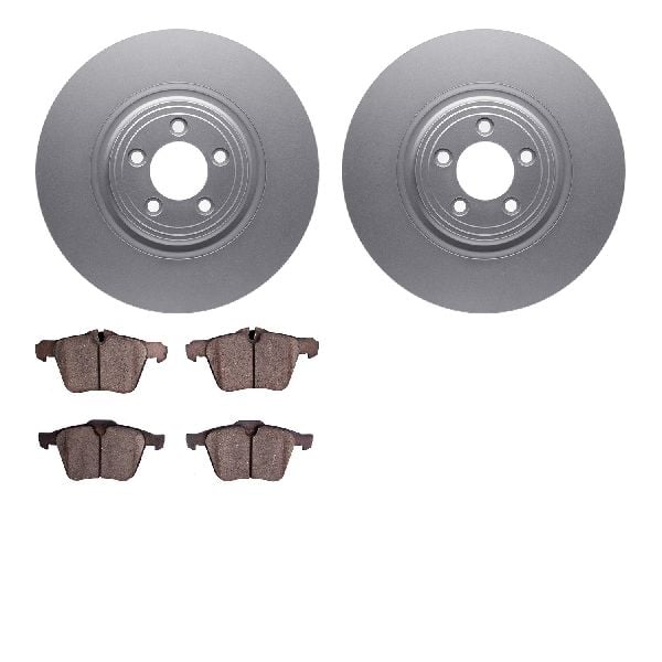 2013-2019 Jaguar XJ Disc Brake Kit - Front (Dynamic Friction)