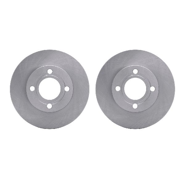 1985-1987 Audi Coupe Disc Brake Rotor Set - Front (Dynamic Friction)