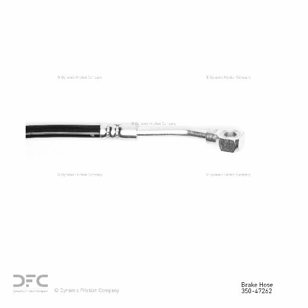 1989-2000 Chevrolet C2500 Brake Hydraulic Hose - Front Left (Dynamic Friction)